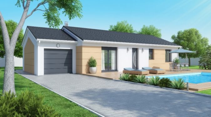 Vente Topaze contemporaine avec garage